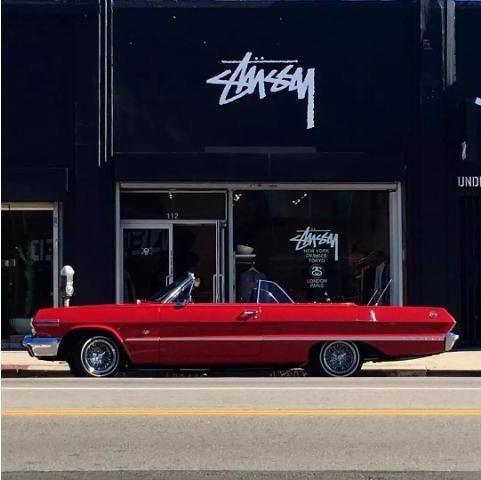 stussy街头穿搭,stussy是潮流鼻祖