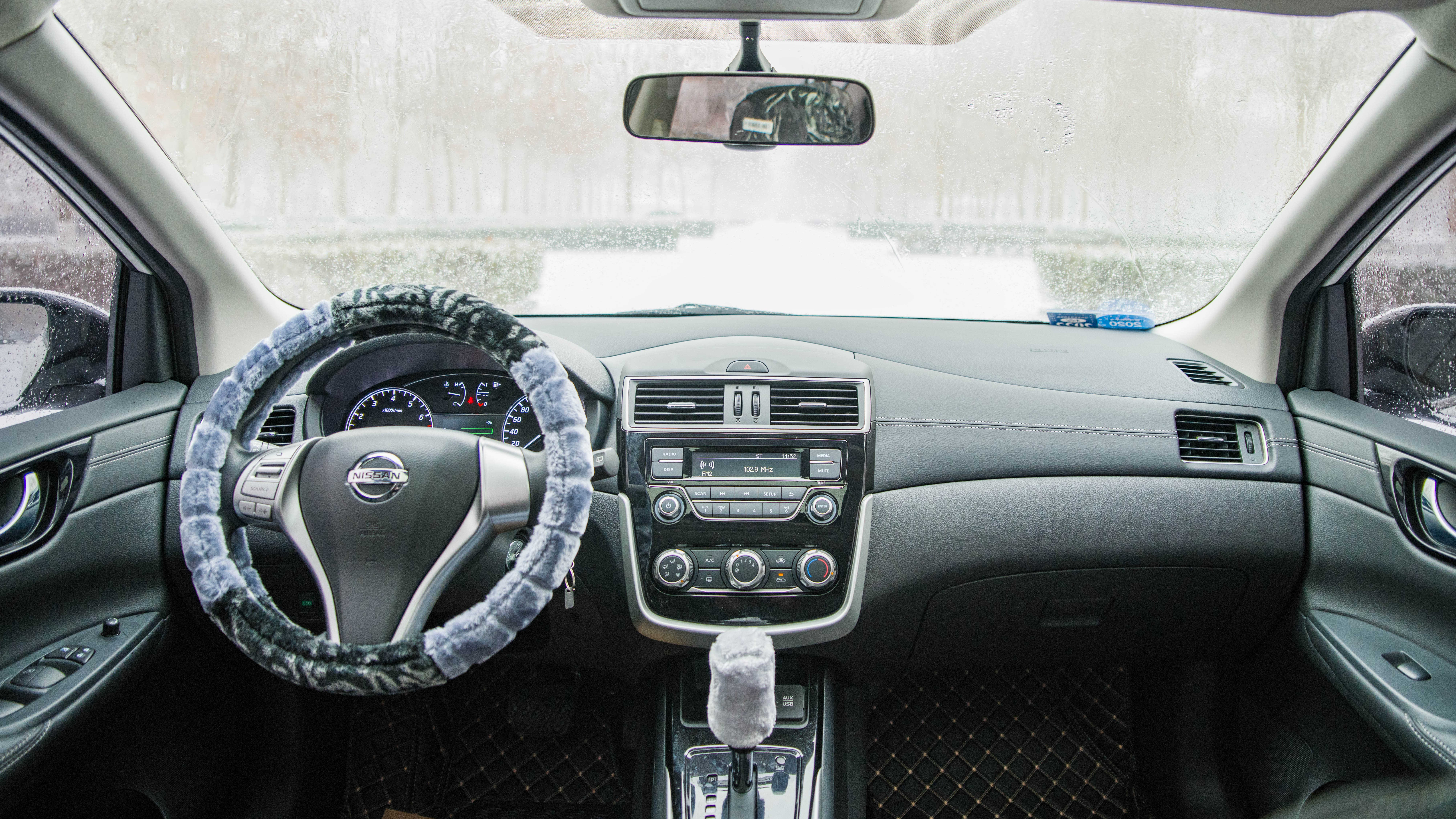 骐达拍的行车风景,骐达下雪天