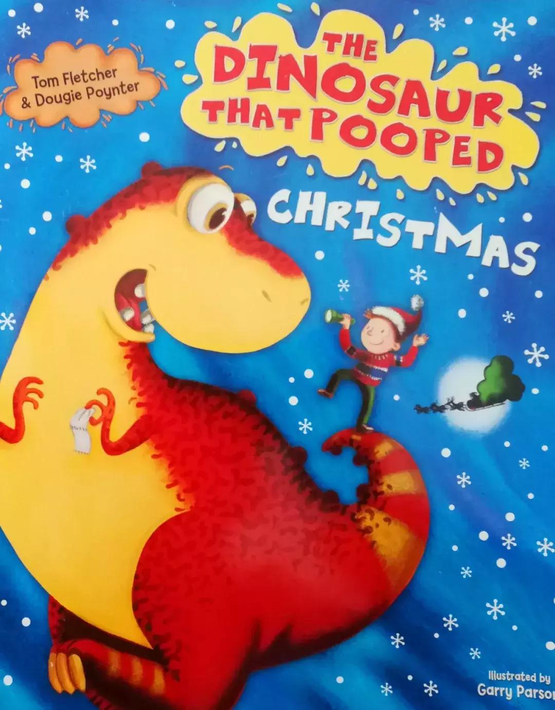 有声英文绘本｜便便恐龙之TheDinosaurthatPoopedChristmas