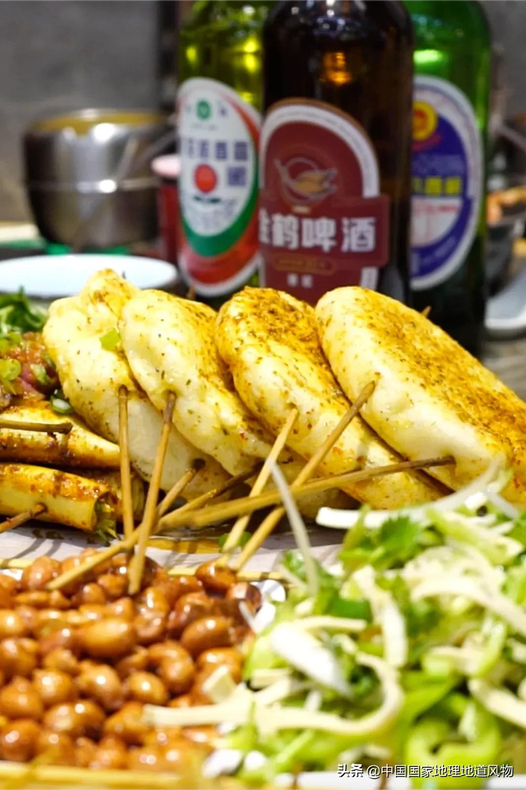 鹤岗东北烧烤,在鹤岗4个人吃一顿正宗东北烧烤