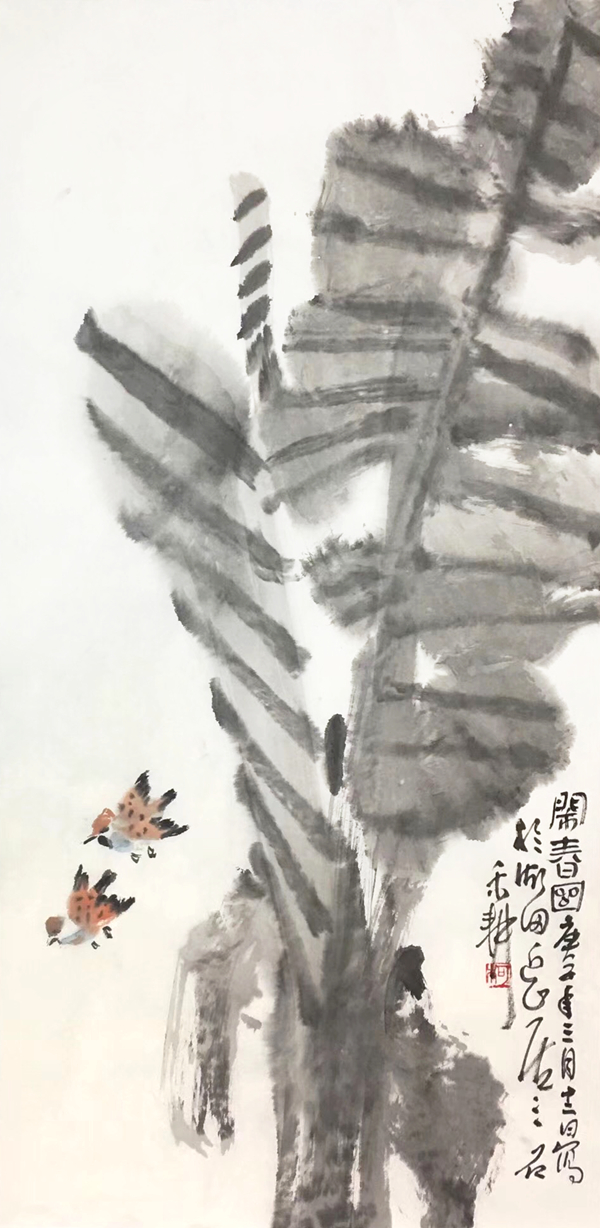 柯和根山水画,南北花鸟画精品欣赏