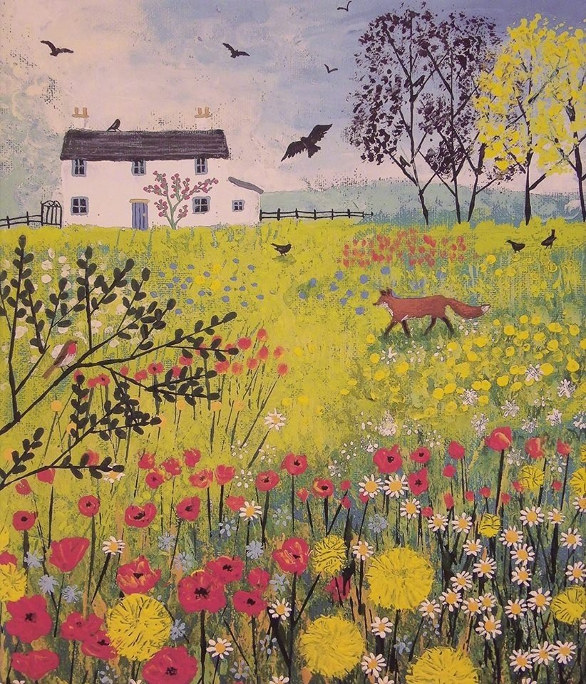 儿童风景油画写生作品,1-3岁宝宝简单水彩油画