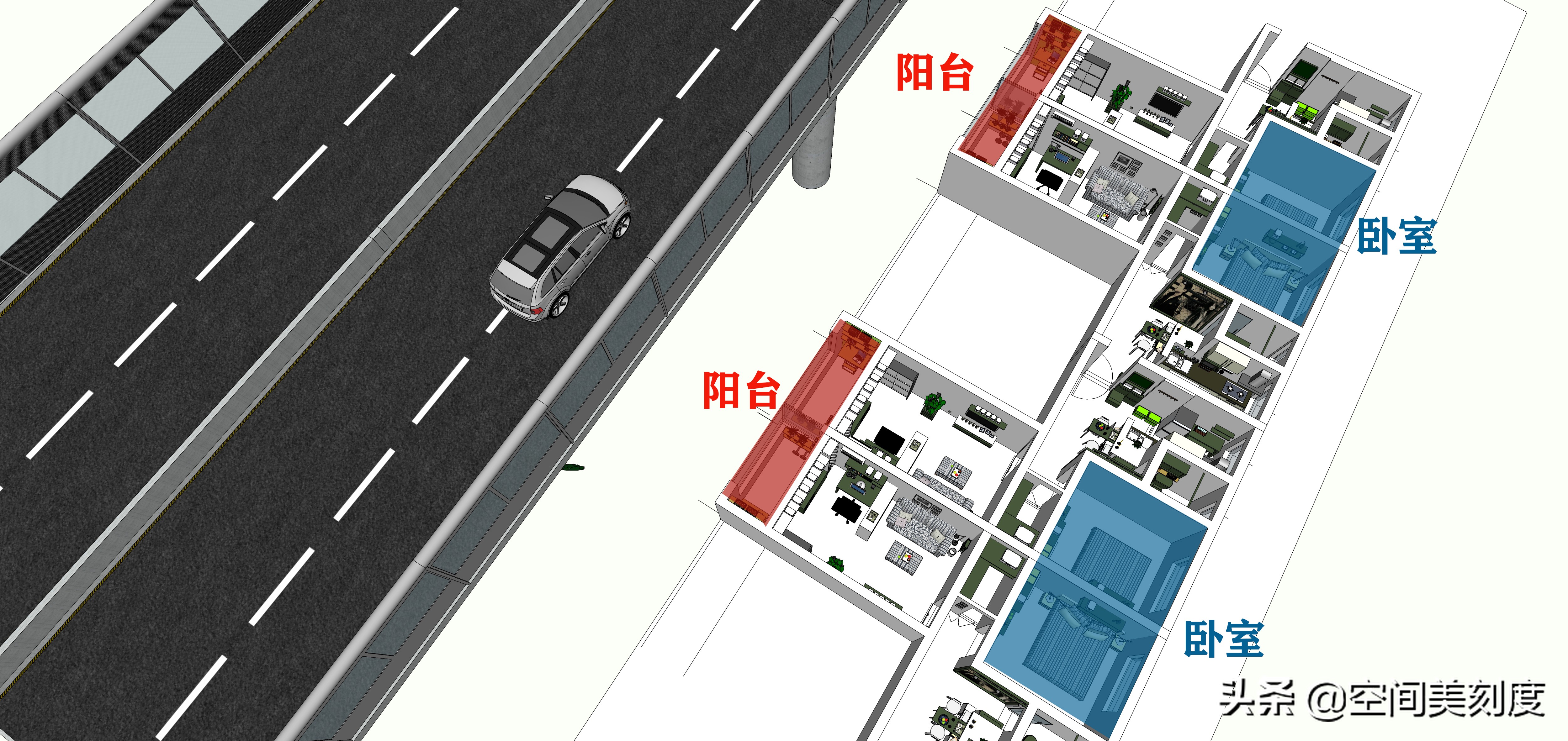 离高架近的房子如何防噪音,靠高架的房子减少隔音