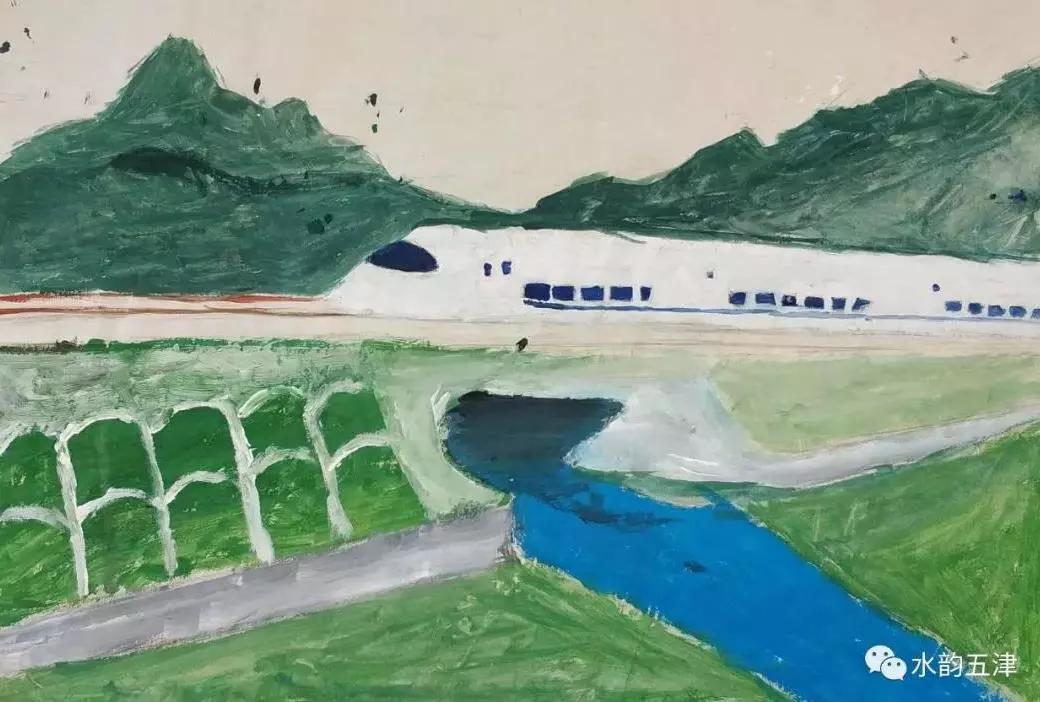 “画”说地铁，快看新津娃娃们的五彩世界