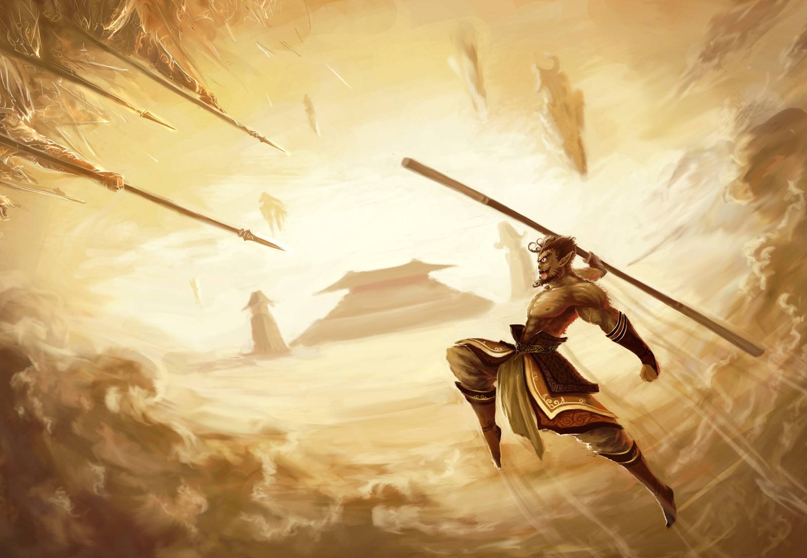 西游记玉帝吓得钻桌子片段,西游记玉帝三大经典片段