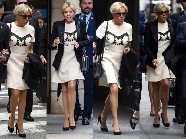 日本第一夫人也这么拼？大冬天光腿穿大衣，结束访问回东京太闪耀