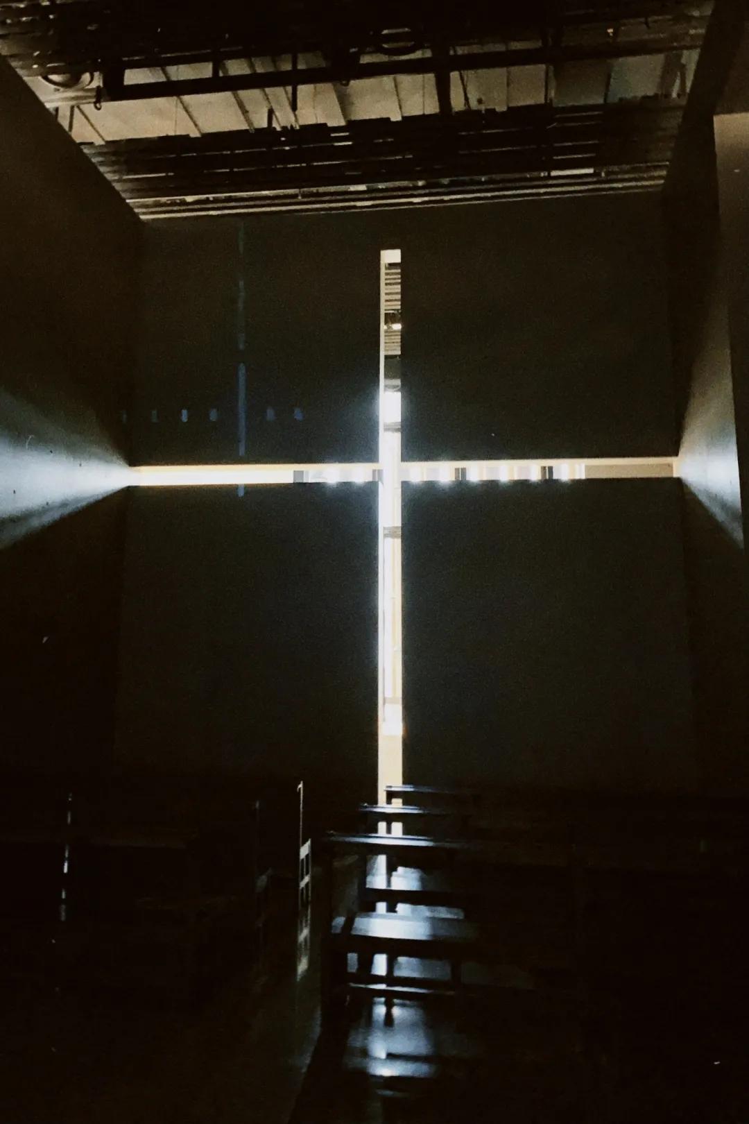 安藤忠雄水之教堂俯视图,安藤忠雄小众惊艳之作