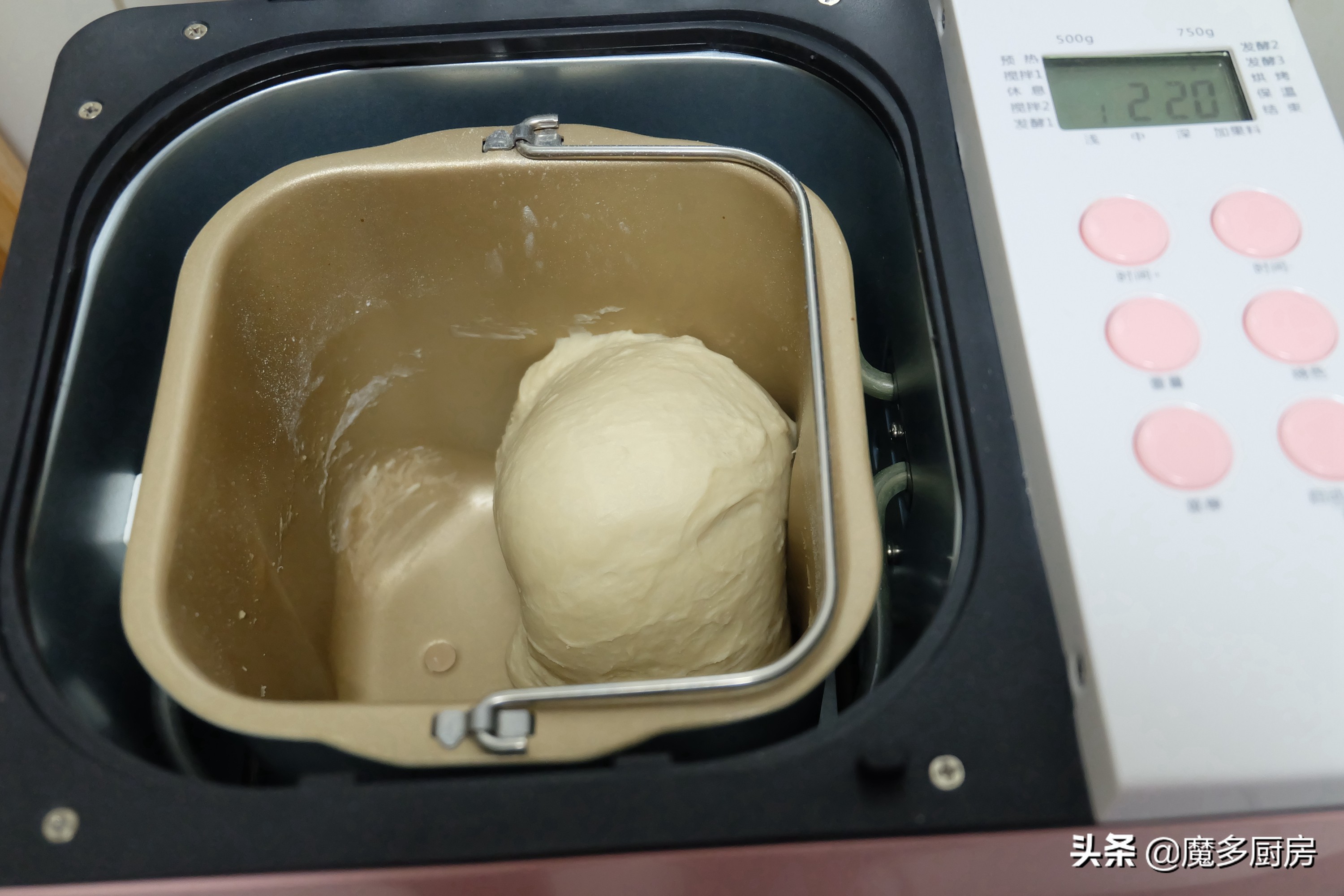 美的面包机低糖面包口味,低糖面包做法面包机