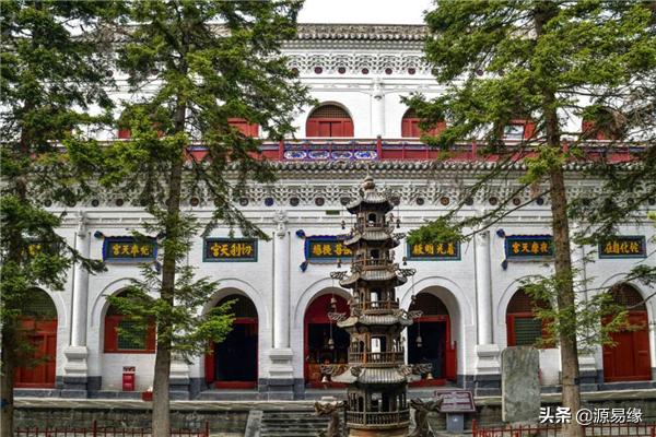五台山七佛寺山门对联,太原五台山殊像寺楹联