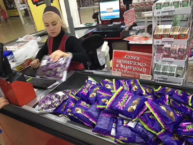 俄罗斯正宗紫皮糖叫什么,俄罗斯紫皮糖怎么火的