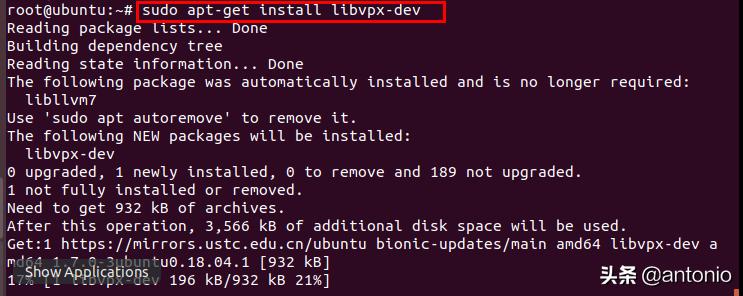 ffmpeglinux详细教程,ubuntu中安装ffmpeg