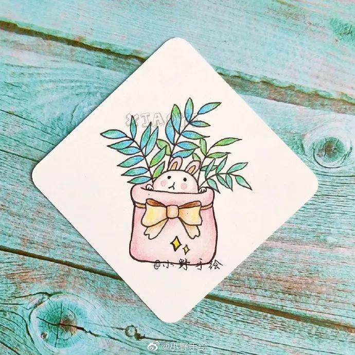 假期手抄报简单又漂亮可爱的图案,又好画又漂亮的手抄报