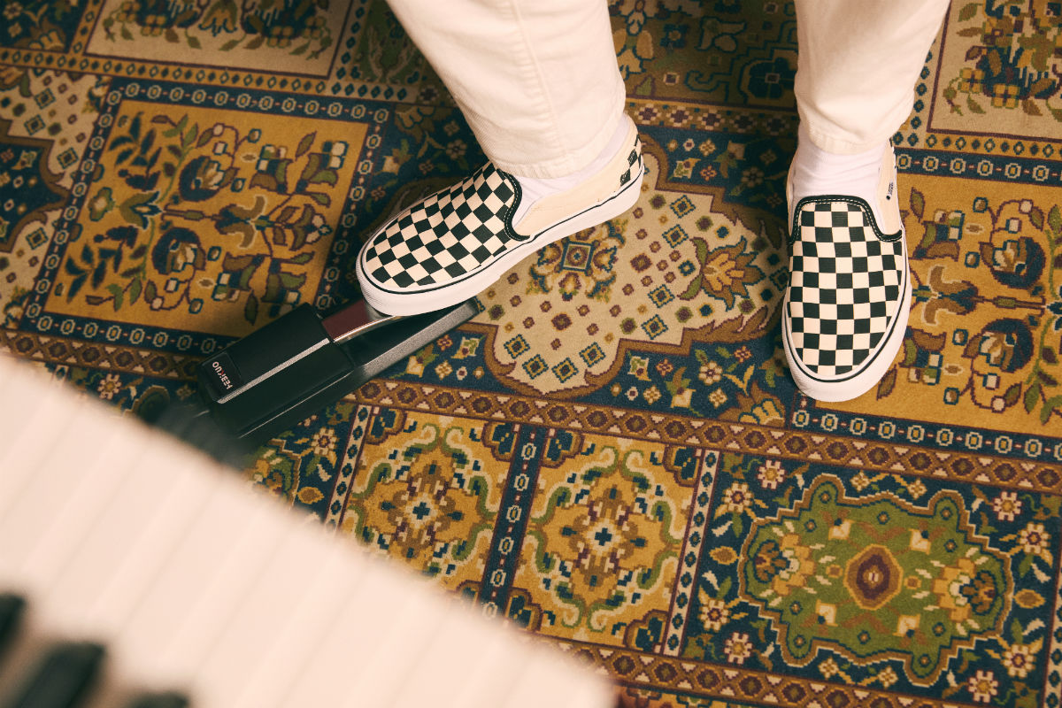 棋盘格女孩,棋盘格元素天生自带酷感