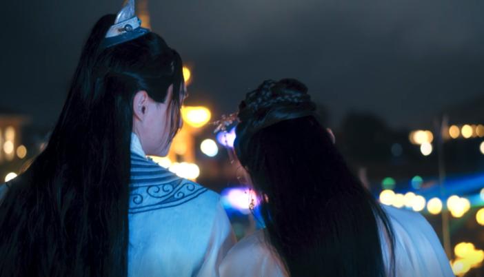 安顺旅游景点十里荷廊晚上演出,安顺山里江南灯会