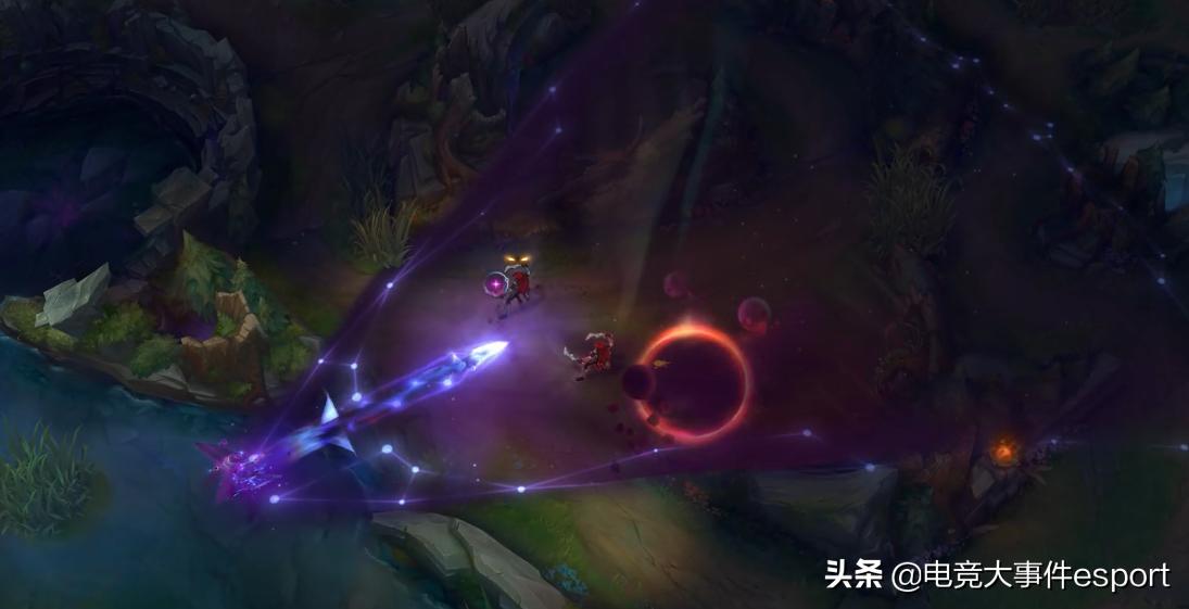 lol烬皮肤死兆星技能,英雄联盟手游死兆星烬大招特效