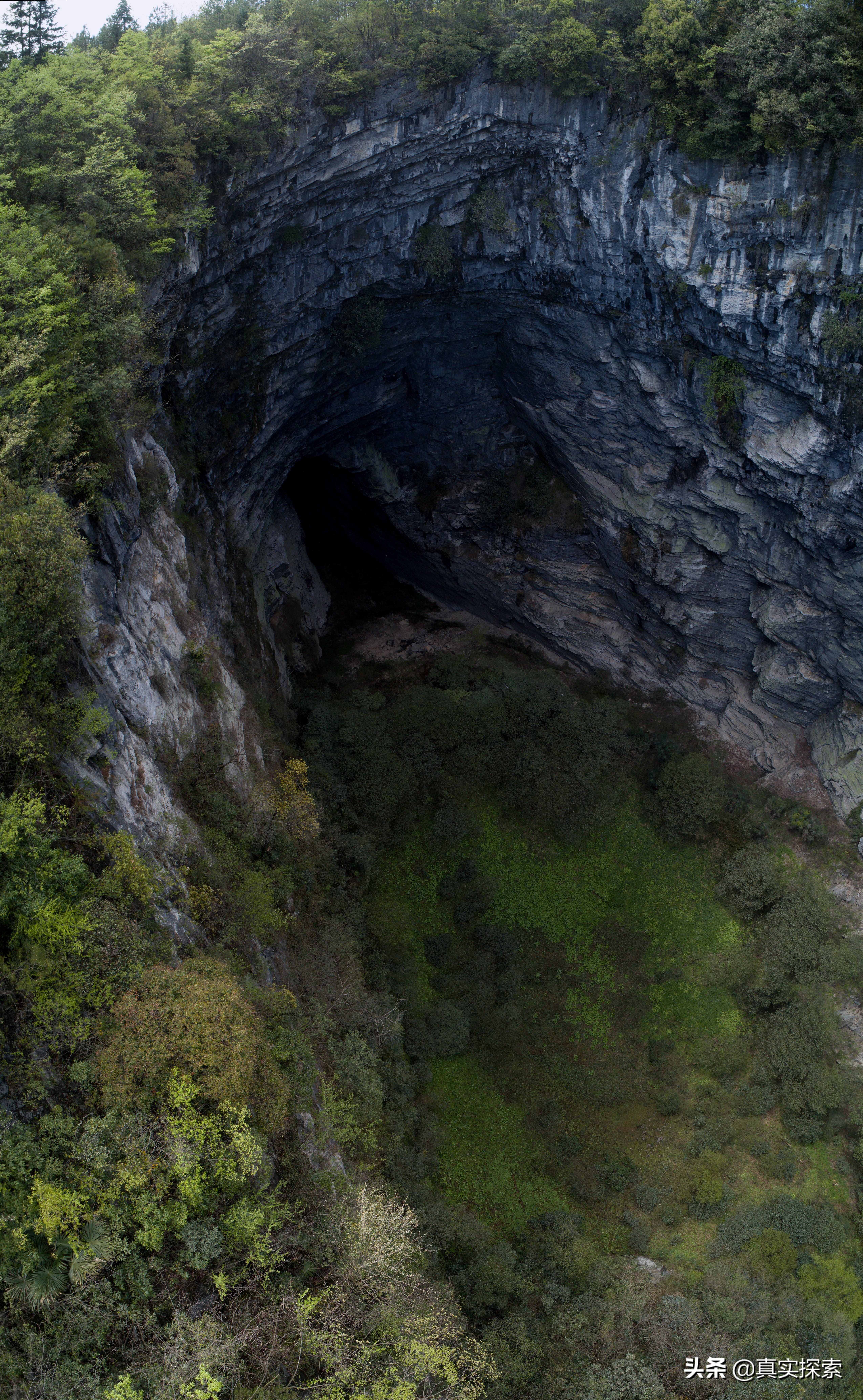 湖北天坑新发现神农架,湖北大山的神秘天坑