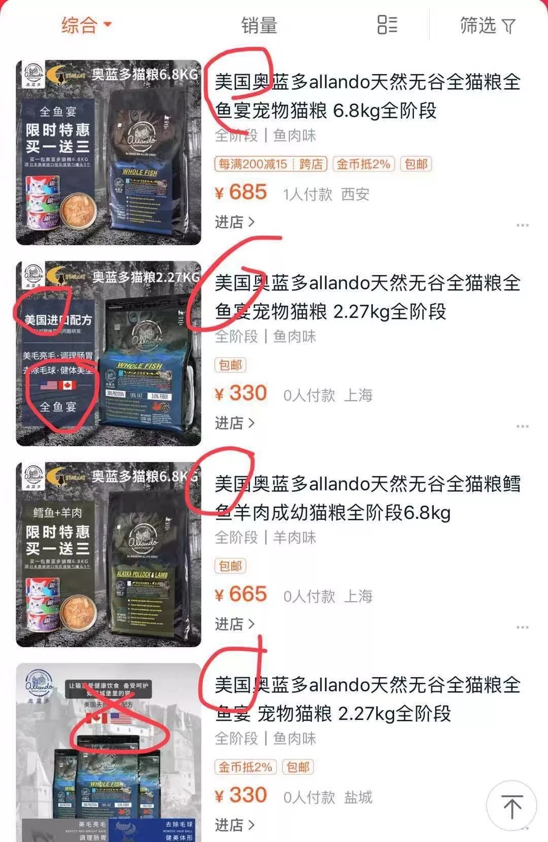 进口猫狗粮批文,进口猫粮查获假粮