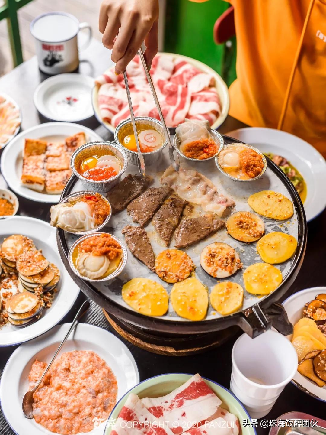 2020饭醉黑卡烤肉节来了，珠海人⑤折”过把瘾”