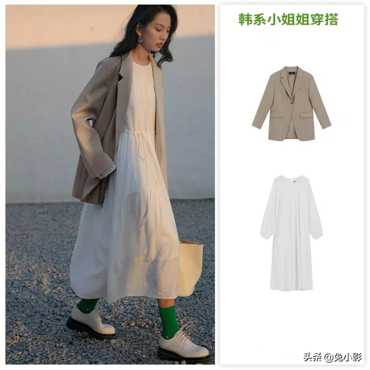 韩系简约轻熟风的穿搭来啦,韩系风穿搭时尚