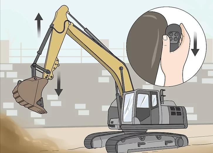 如何操作一台挖掘机,挖掘机怎么操作小视频