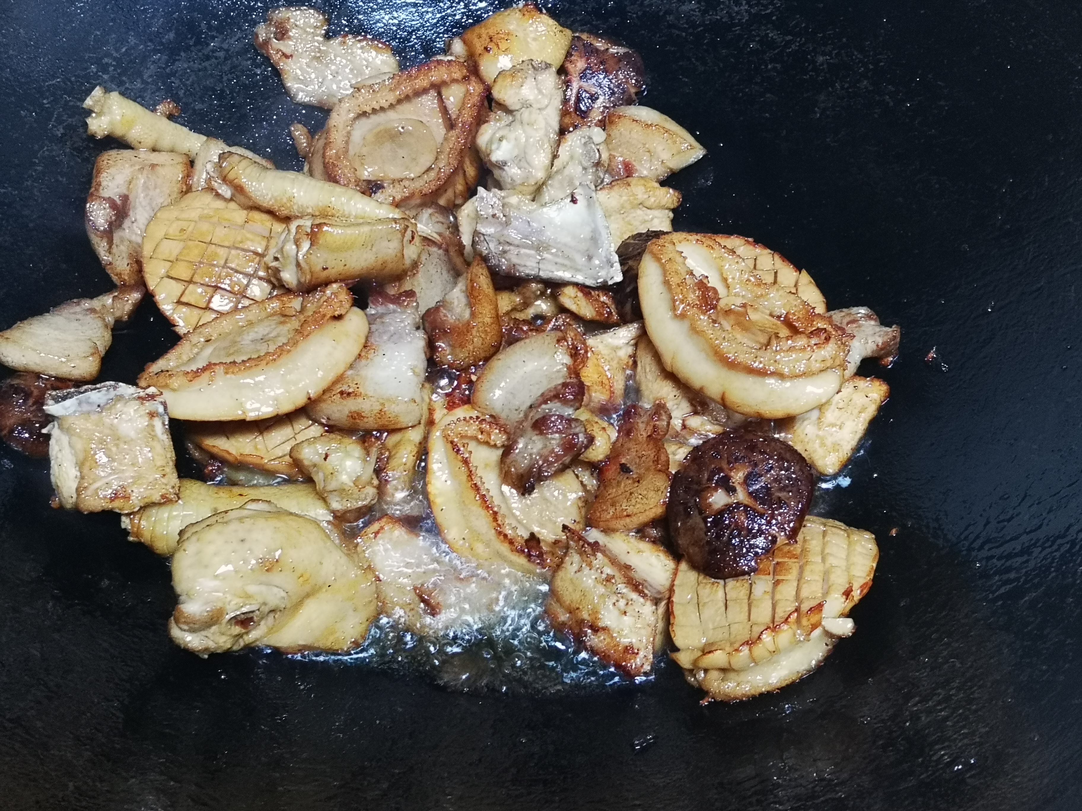 排骨焖干鲍鱼的简单最佳吃法,小干鲍鱼最好吃的做法