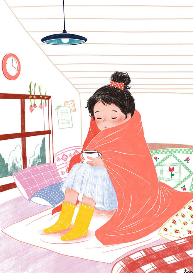 平凡的小幸福，来自韩国艺术家 Chassam