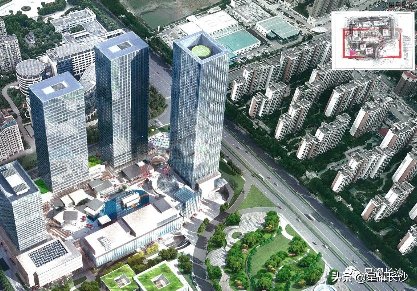 长沙南城最新规划大楼盘,长沙最大商业综合体
