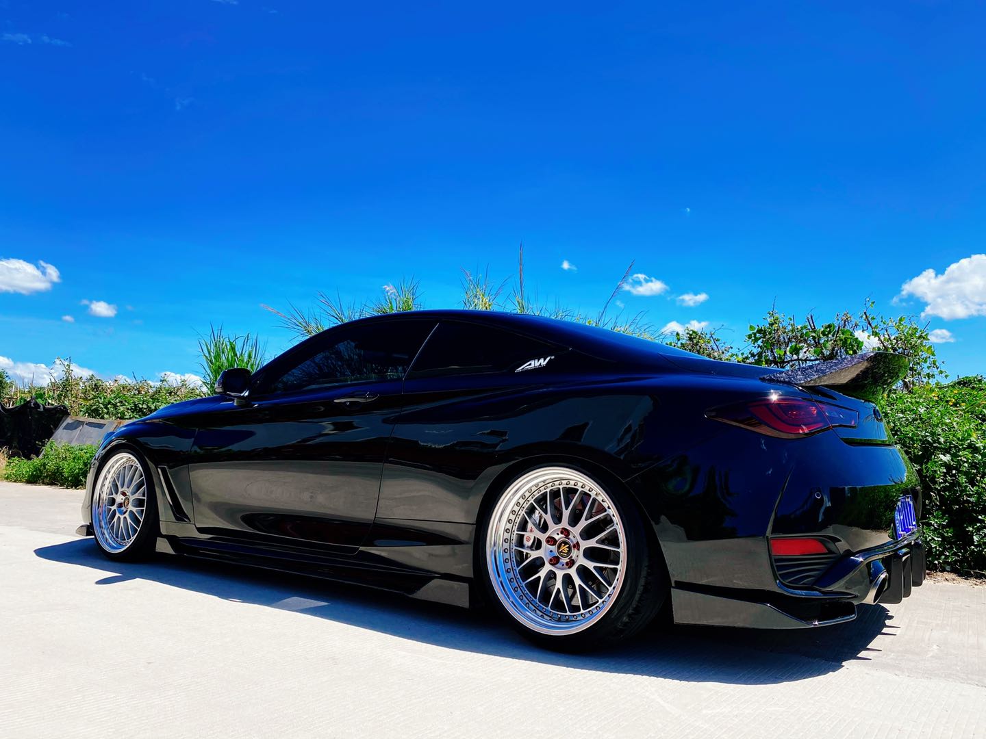 巅峰极速英菲尼迪q60改装,英菲尼迪q60改黑武士