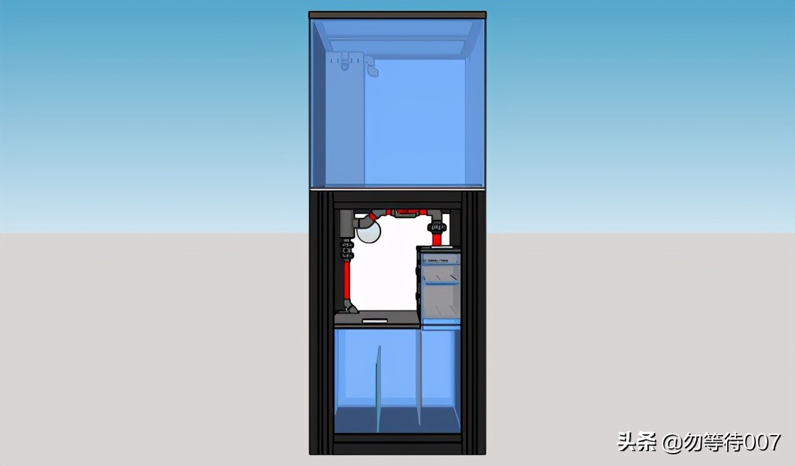 6060型鱼缸底滤,6060底滤缸用多大水泵