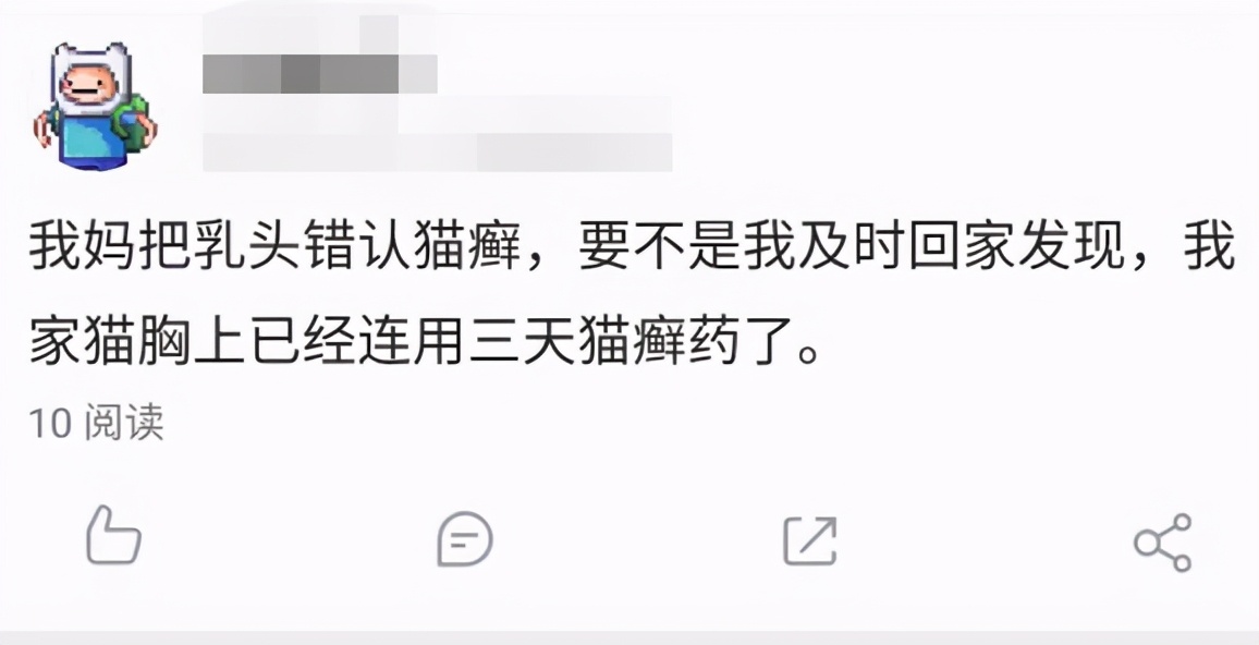 我差一点，让猫咪痛失乳头