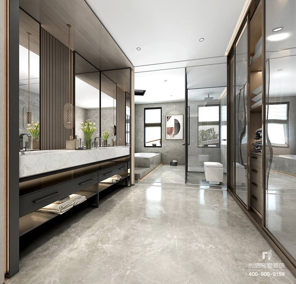 700平现代简约风格,现代轻奢70平