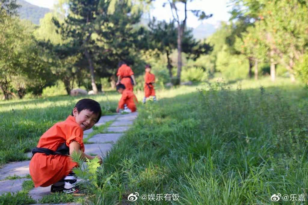 明星育儿经：乐嘉送灵儿去少林寺，张亮说不能直接亲吻女儿