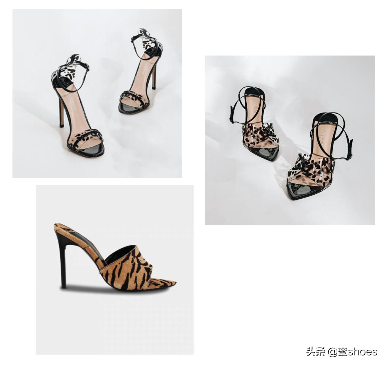 宁静巴黎世家尖头高跟鞋,宁静同款内增高女鞋