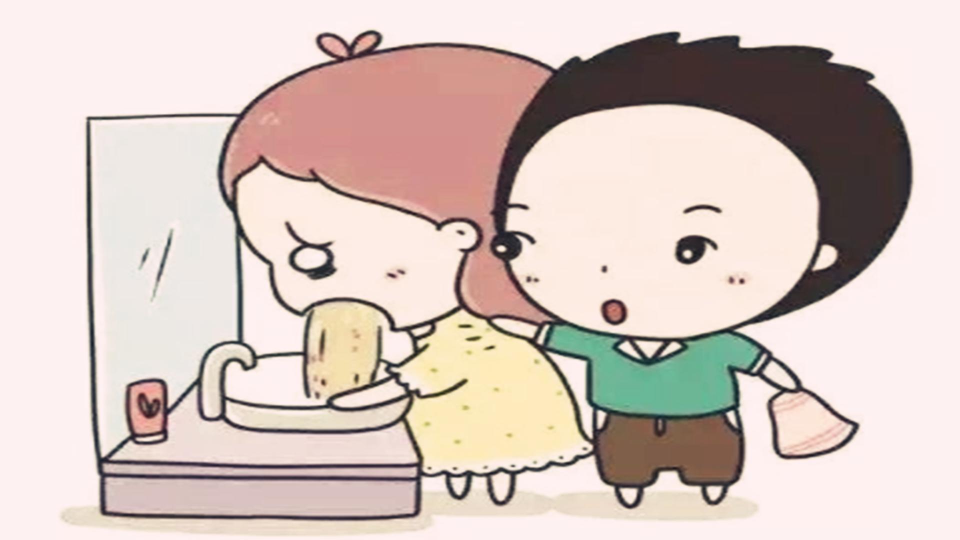 老公也有妊娠反应,为什么老婆怀孕老公会孕吐