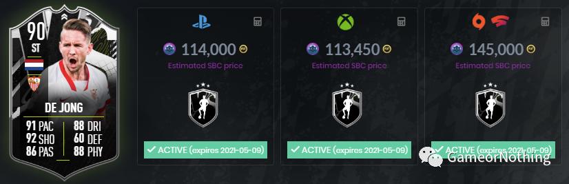 FIFA21西甲TOTS赛季最佳阵容，最新大决战SBC，闪回马塞洛SBC作业