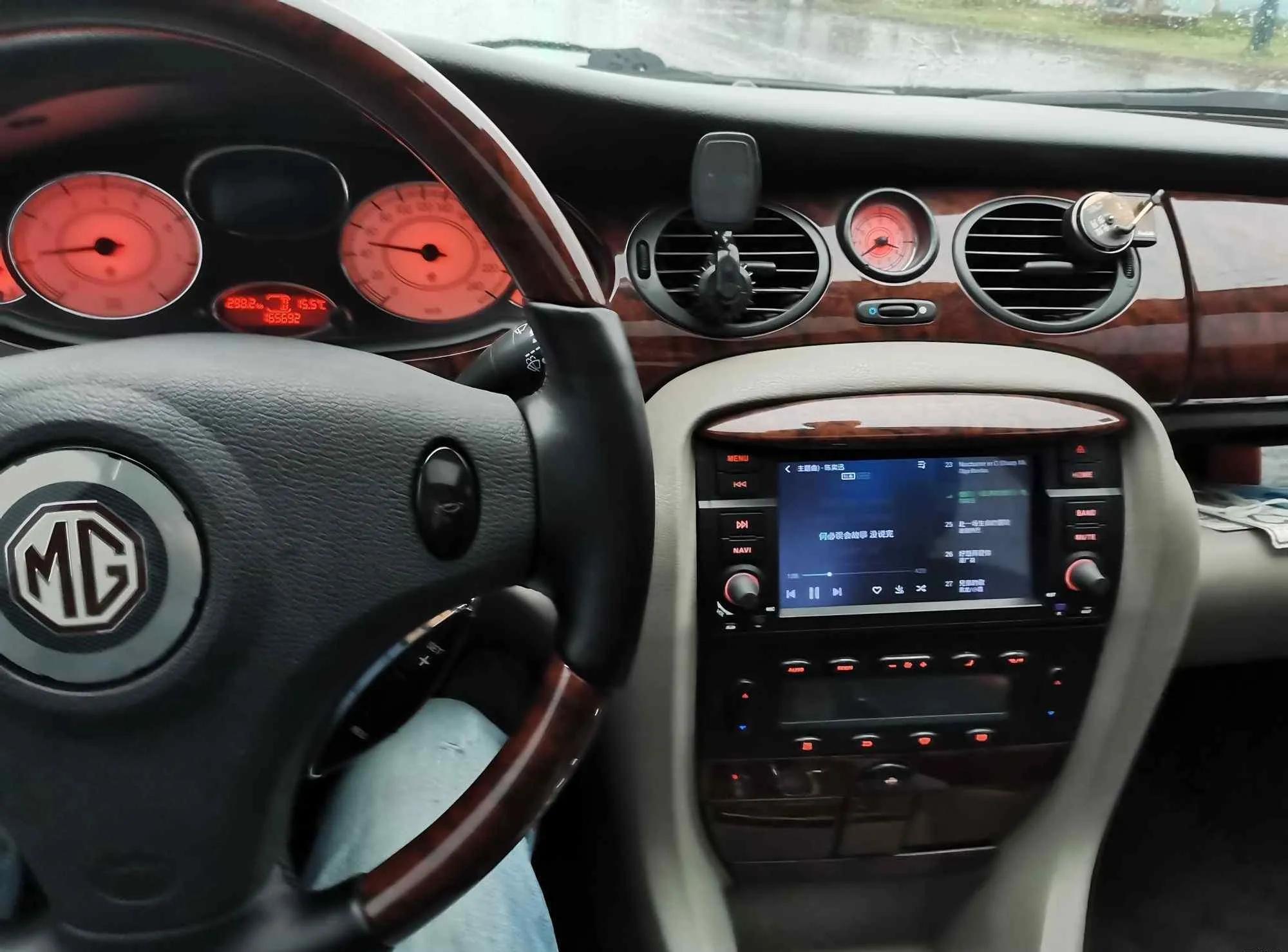 ③《打造我的名爵7Lmk1》听歌看地图不含糊,加装e46款安卓车机