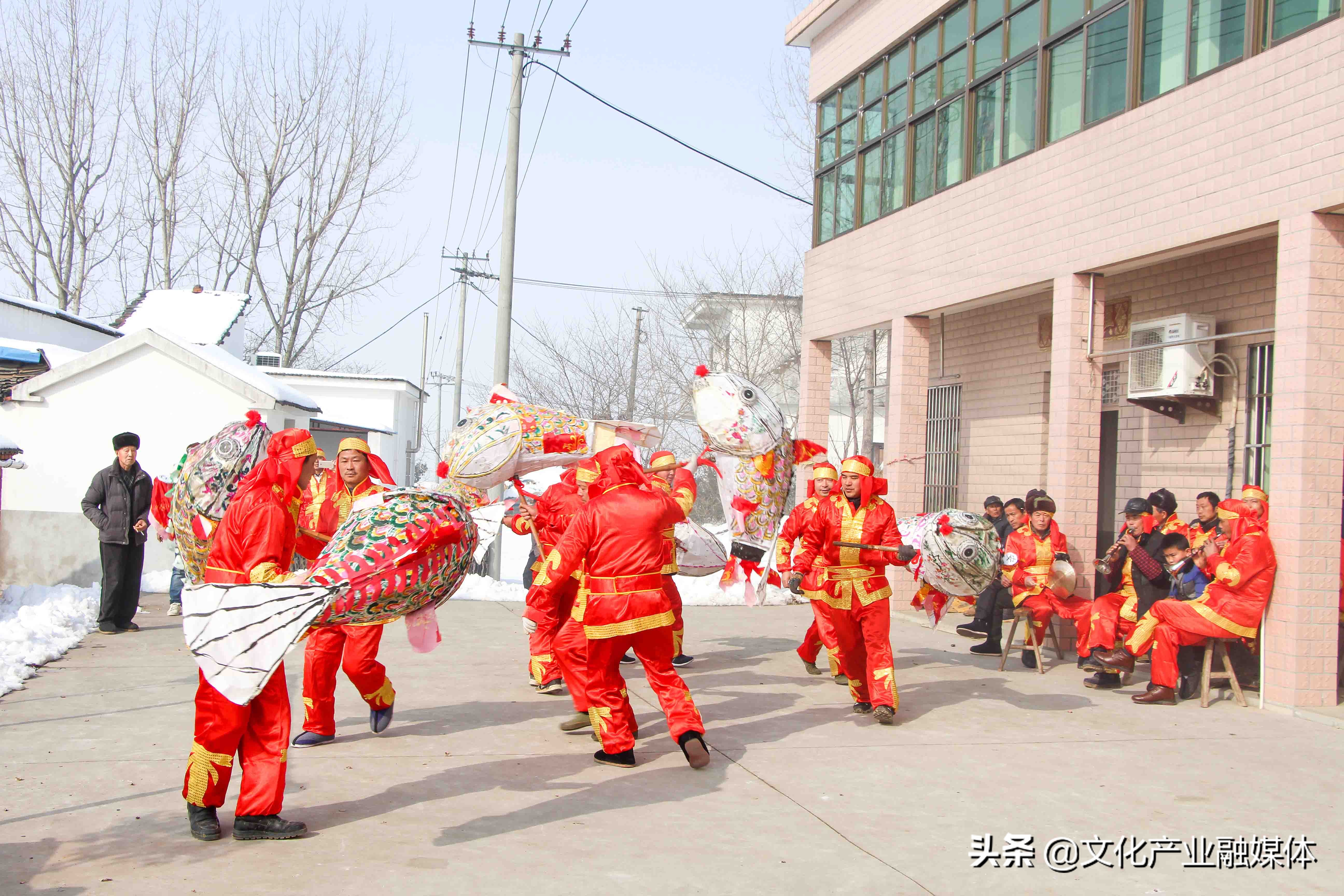 侯咀鱼灯舞欢乐幸福年