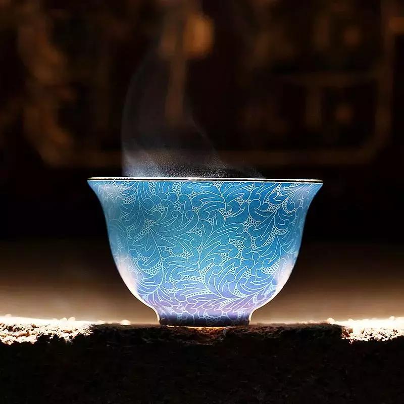 清颜粉彩瓷,粉彩扒花制作