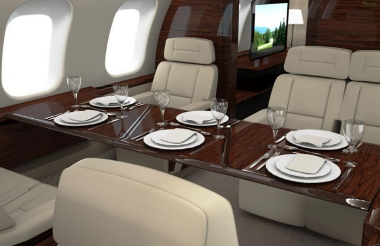 世界上最贵的私人飞机有多豪华,世界上最贵的私人飞机空间有多大