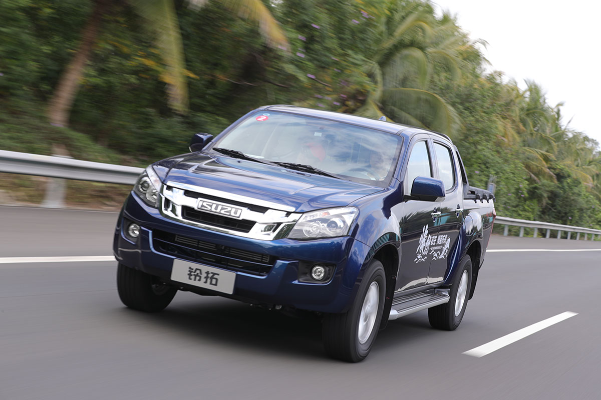 试驾江西五十铃铃拓,试驾五十铃铃拓1.9t皮卡