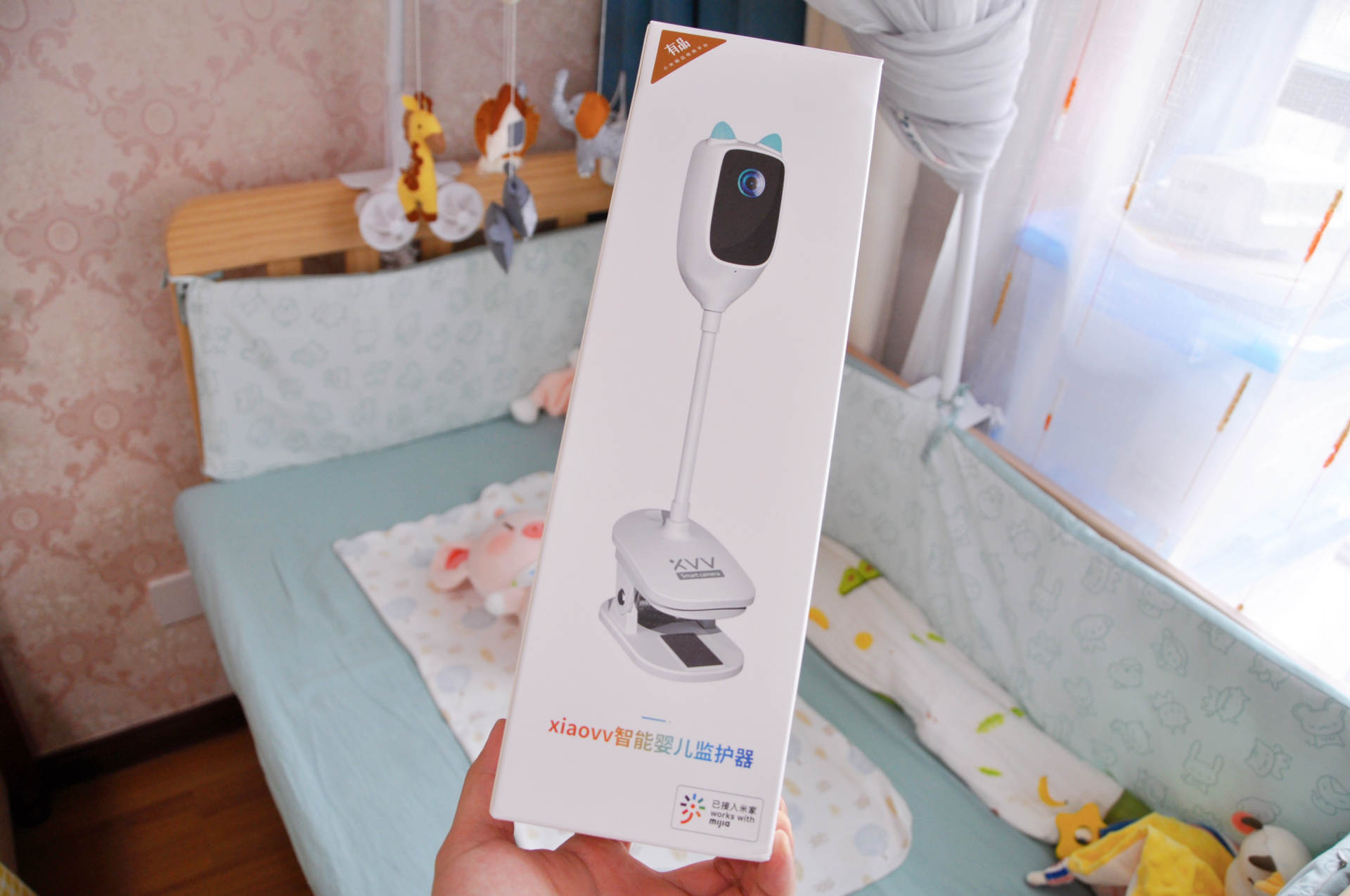 帮你随时随地、无时无刻的陪在宝宝左右，xiaovv婴儿监护器