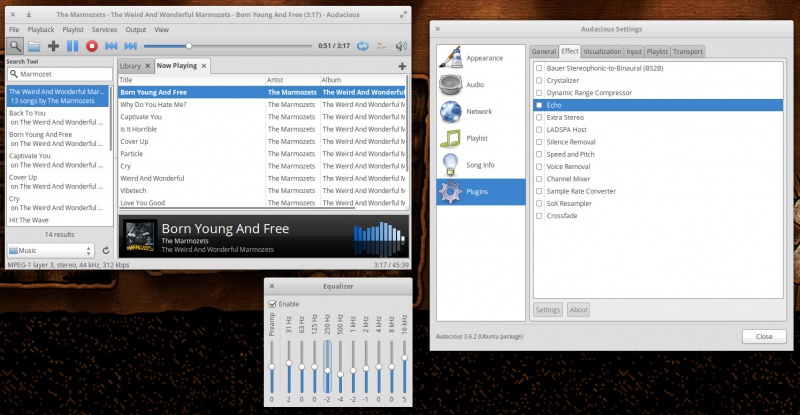 linux自带音乐播放器,linux最好用的音乐播放器