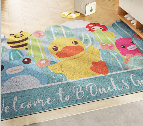 宝斯威网带印花机丝圈地垫印花方案