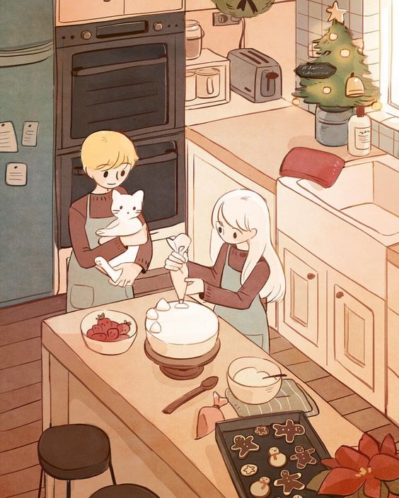 韩国插画师的插画,韩国插画师sillui的作品