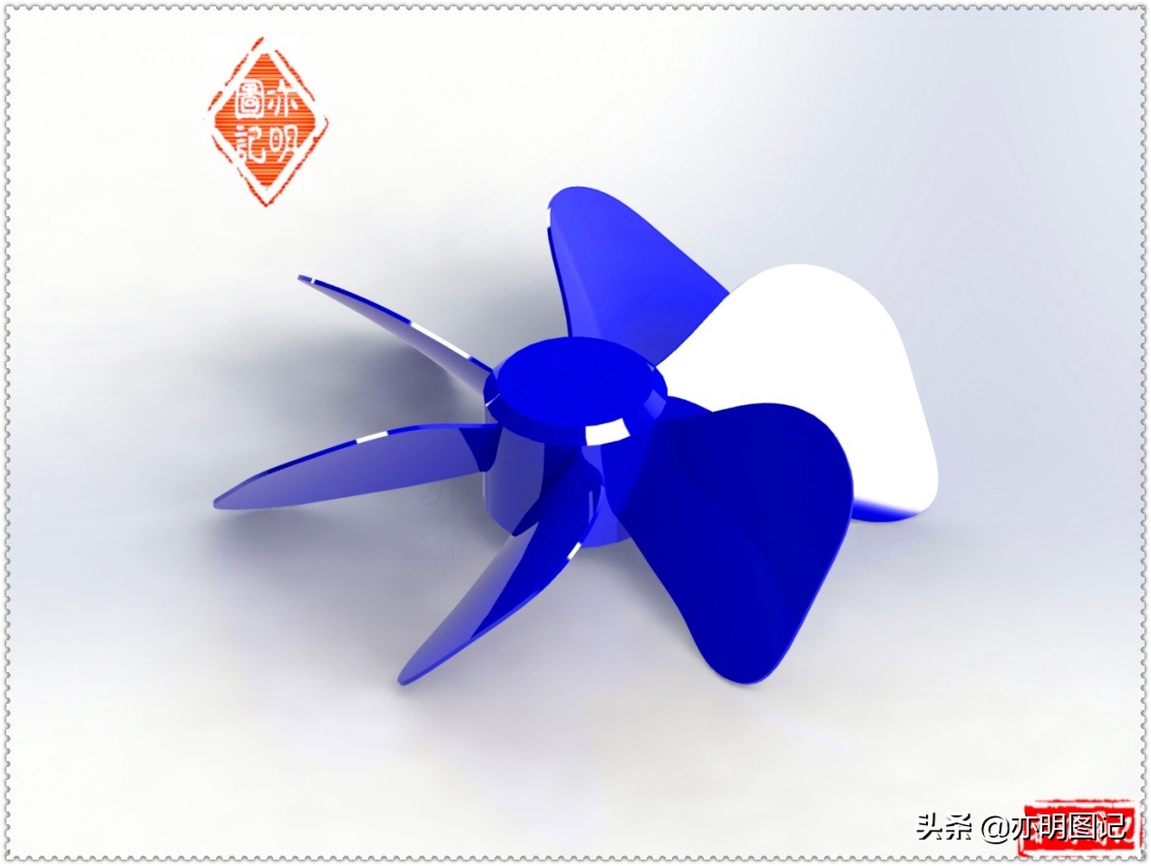 草图圆周阵列solidworks,阐述风扇叶片三维模型的绘制思路