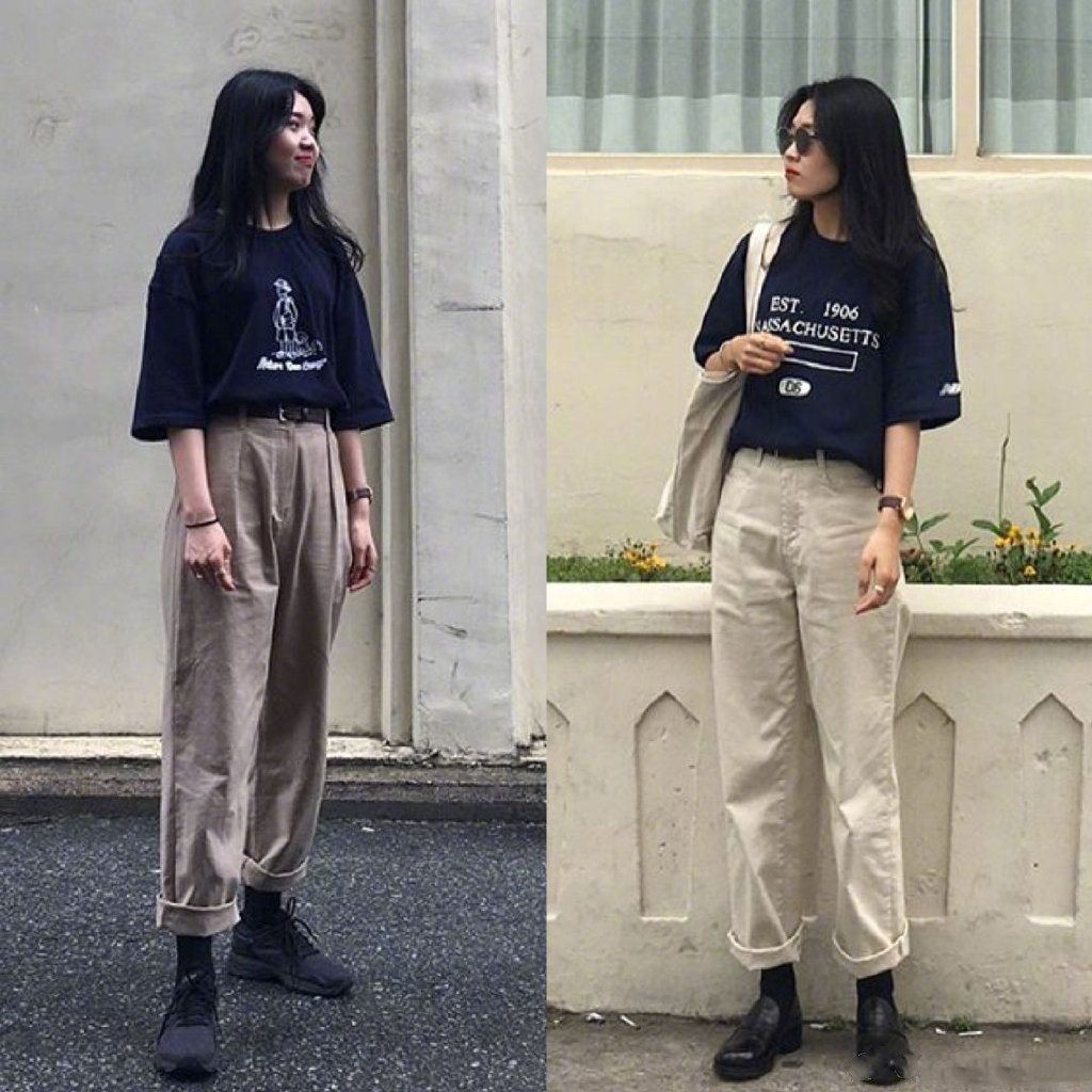 一条白裤如何穿搭多种风格,秋冬格子裤穿搭方法