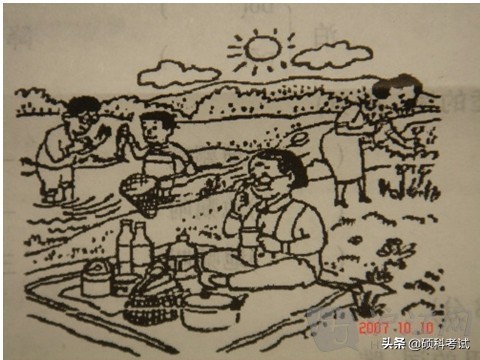 一二年级语文看图写话50篇含范文,看图写话必考一二年级范文和图