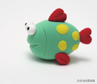 轻黏土可爱又简单的捏法,做一个简单可爱的小萌物用粘土捏