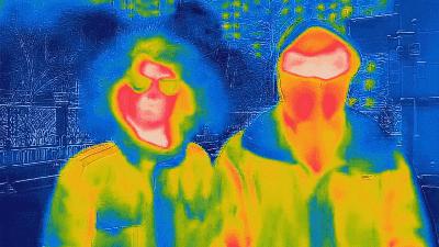 干掉头罩，专为头部保暖，让骑车比开车都热，暴风雪逆寒骑行还…