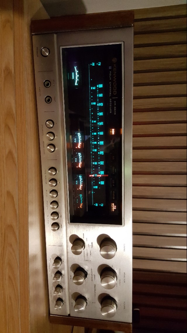 值得收藏的收扩机，建伍KR-8840，艺术品啊。